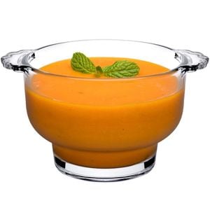 Bol supa cu manere PASABAHCE Soupy, 14cm, 275ml, sticla