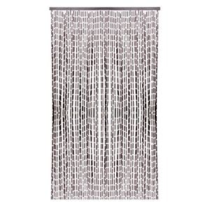 Perdea de usa Cuba, 65 de siraguri, lemn, 90 x 200 cm, wenge
