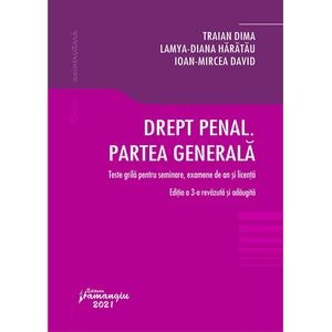 Drept penal. Partea generala Ed.3 - Traian Dima, Lamya-Diana Baratau