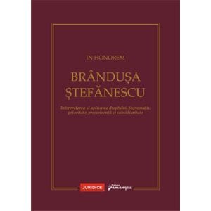 In Honorem Brandusa Stefanescu - Andrei E. Savescu, Ionita Cochintu, Alina Matei