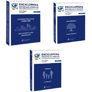 Pachet 3 volume: Enciclopedia notariala a familiei - Dragos Isache
