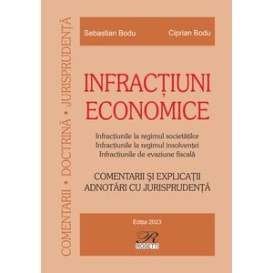 Infractiuni economice - Ciprian Bodu, Sebastian Bodu