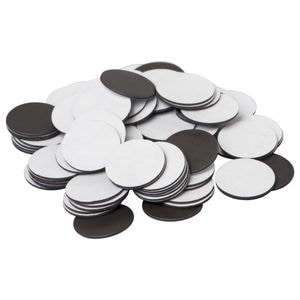 Set 100 buc buline magnetice autoadezive, 2.4 cm