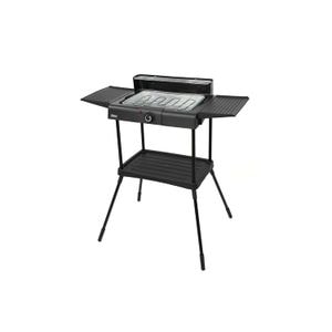 Gratar electric cu picior ZILAN ZLN-3789, 2400 W, termostat reglabil, negru