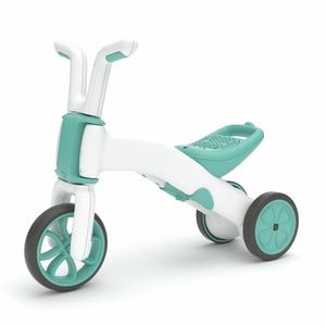 Tricicleta copii, Chillafish, Bunzi Matte, Transformabila in bicicleta fara pedale, Sa reglabila, Cu mic compartiment in sa, 1.9 Kg, 1-3 ani, Mint