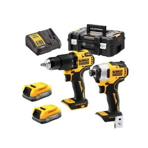 Pachet 2 scule Dewalt DCK2062E2T