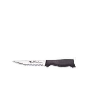 Cutit pentru carne, Quttin, 11cm, Otel Inoxidabil, negru