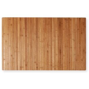 Covor dreptunghiular Grunberg BM027, din bambus si cauciuc, 50 x 120 cm, natur