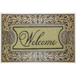 Covoras intrare Grunberg IDM40612, din cauciuc si polipropilena, dreptunghiular, 40 x 60 cm, diverse modele