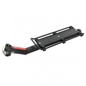 Portbagaj bicicleta, PROCART, aluminiu, model universal, cu stop reflectorizant rosu