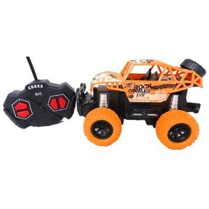 Masina cu telecomanda Salamandra Kids, Suspensii 2WD, Off Road King Climbing, Scara 1:30, 2.4GHz, Portocaliu