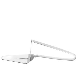 Paleta pentru tort, cu ejector automat, inox, 27x6x8 cm