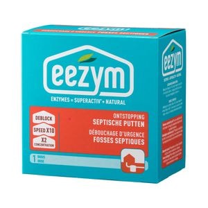 Deblocator Bio-Enzimatic Fose Septice Colmatate EEZYM, Doza de Urgenta, 500g