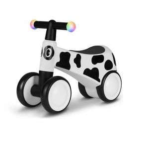 Bicicleta fara pedale, Lionelo, Sammy, 4 roti din spuma EVA si TPR, 12-36 luni, Certificata EN 71-1:2014, EN 71-2:2011, EN 71-3:2019, Alb