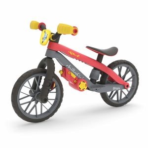 Bicicleta de echilibru, Chillafish, BMXie Moto, Cu sunete reale Vroom Vroom, Cu sa reglabila, Greutatate 3.8 Kg, 12 inch, Pentru 2 - 5 ani, Red