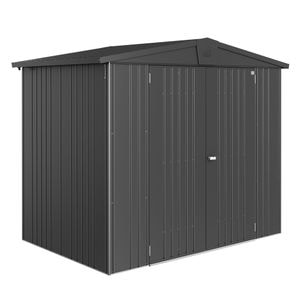 Magazie depozitare, gradina/terasa, Europa 3, 244 x 156 x 203 cm, negru