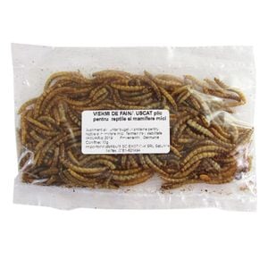 Hrana Pentru Reptile, Exo, Viermi De Faina Uscat, Plic, 10g