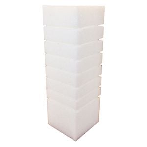 Burete Rezerva, Exo, Pentru Filtru Acvariu, Patrat, Mic, 5x5x15 cm, Alb