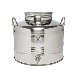 Butoi pentru Tuica/Palinca/Ulei/Lapte TRE.I, cu robinet inclus, inox, 25L