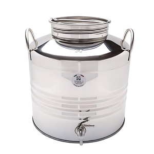 Butoi pentru Tuica/Palinca/Ulei/Lapte TRE.I, cu robinet inclus, inox, 30L