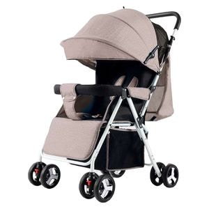 Carucior nou nascuti 2 in 1 NOVOKIDS NK900S Series, Cadru aluminiu, Spatar reglabil in 3 trepte, Roti duble, Pozitie sport si somn,Pliabil,  Maron