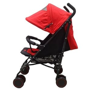 Carucior sport tip umbrela Baby CarePRO 803B, Spatar reglabil in 7 trepte, Pozitie somn, Amortizoare, Frana picior, Pliabil, Rosu