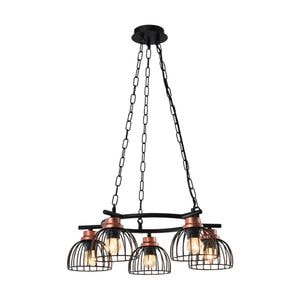 Lustra, 60 W, 220 V, soclu E27, Negru