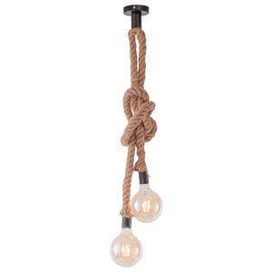 Lustra, 15 W, 230 V, soclu E27, 10/155 Cm, Crem