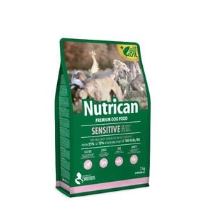 Hrana uscata pentru caini NUTRICAN SENSITIVE, adult, pui 3 kg