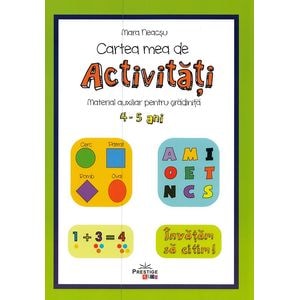 Cartea mea de activitati 4-5 ani - Mara Neacsu