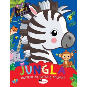 Jungla. Carte de activitati si colorat