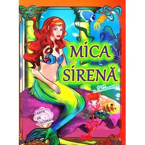 Mica Sirena dupa H.C. Andersen - Carte de colorat