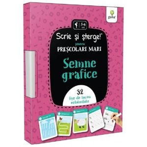 Scrie si sterge! Semne grafice