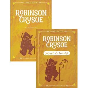 Robinson Crusoe + Jurnal de lectura - Daniel Defoe