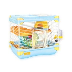 Cusca Pentru Rozatoare, Happet, GREMI Adventure Land, S: 28x21x25 cm Albastru, K804