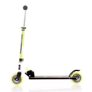 Trotineta copii, Lorelli, Thunderbird, 5 Ani+, 2 roti silentioase din silicon, greutate suportata 50 kg, ghidon reglabil cu manere din neopren, Lime Green