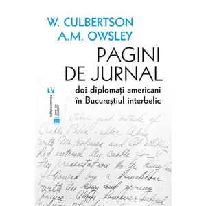 Pagini de jurnal - W. Culbertson, A.M. Owsley