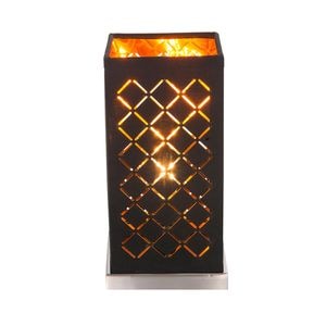 Veioza, 40W, 230V, soclu E14, metal, nichel