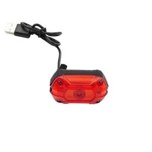 Stop LED bicicleta, ProCart, reincarcabil USB 700 mAh, 25 lm, 3 moduri iluminare, IPX4