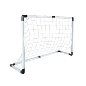 Set poarta cu plasa pentru fotbal, PROCART, minge, pompa, 120x57x83 cm