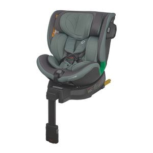 Scaun auto omologat iSize COCCOLLE Mago Isofix Greenstone, rotativ, cu picior de fixare, 40-150 cm, 0-12 ani, 0-36 kg, verde inchis