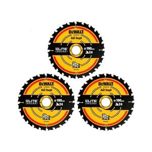Disc fierastrau circular 190x30x1.65mm, 3 bucati, DeWALT