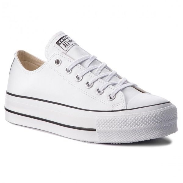 Tenisi femei Converse Chuck Taylor All Star Lift Alb 35