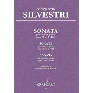 Sonata pentru flaut si pian - Constantin Silvestri