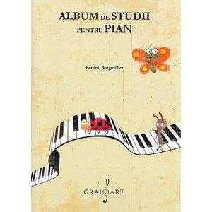 Album de studii pentru pian Vol.1 - Henri Bertini, Friedrich Burgmuller