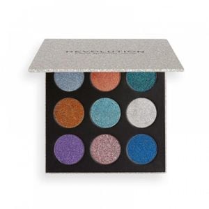 Paleta glitter Illusion, Makeup Revolution London, 13.5 g, Glitter