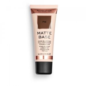 Fond de ten MAKEUP REVOLUTION Matte Base, F16, 28ml