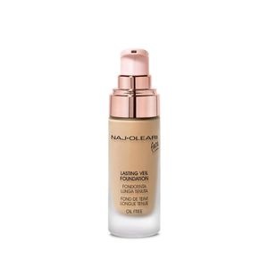 Fond de ten NAJ OLEARI Lasting Veil Foundation, 04 Amber, 21ml