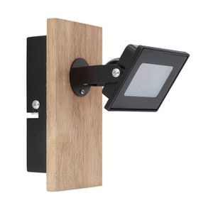 Proiector iluminat LED, Clasa protectie II, Flux 420 lm, 5 W, 230 V, Clasa energetica A, 8x11x15 cm, Negru