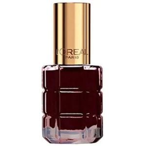 Lac de unghii L'Oreal Paris Color Riche Vernis a L'Huile cu microuleiuri pretioase, Cuir Chocolate B25, 13,5 ml